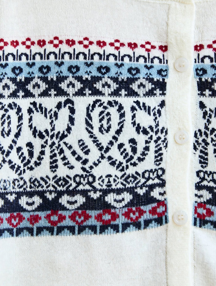 Gabriella | Cardigan with a round neckline
