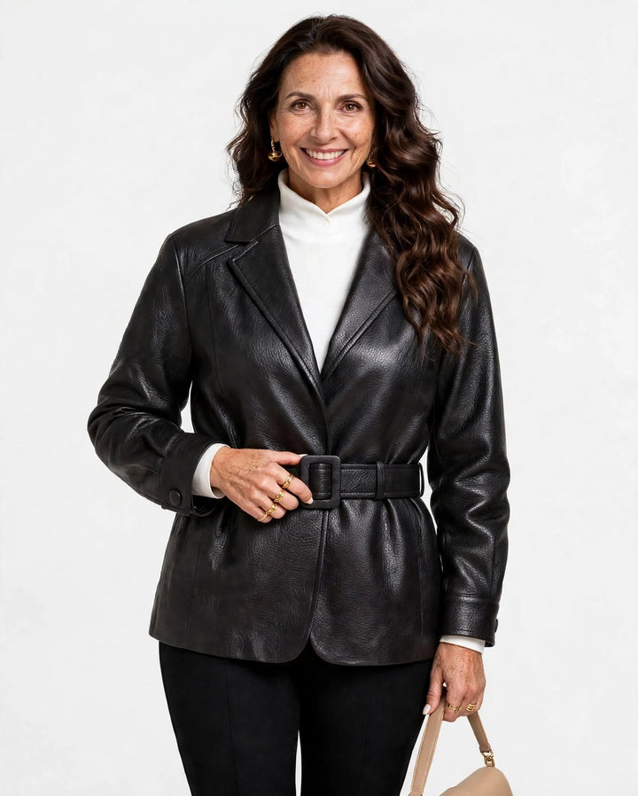 Noemi | Jacket with a belt