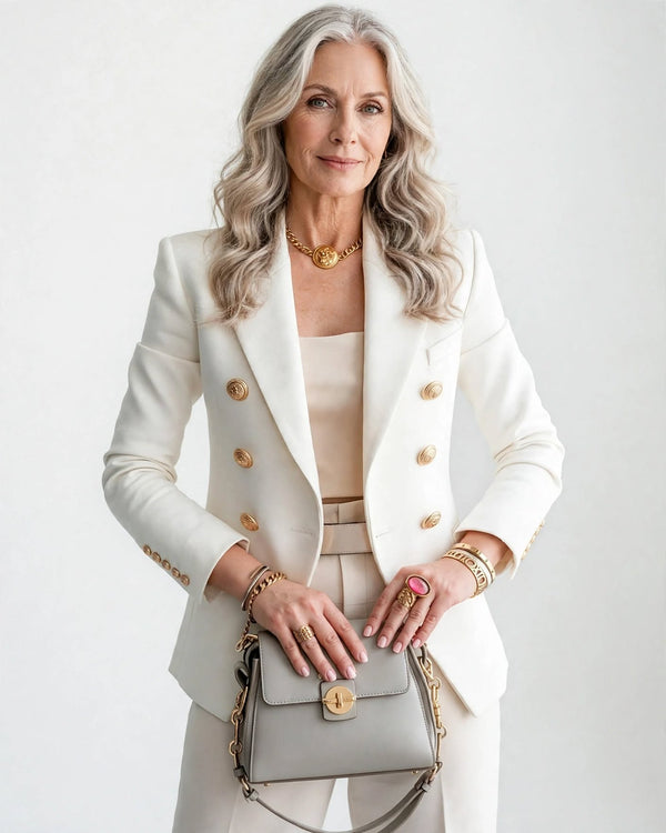 Leah | Women's Double-Breasted Blazer
